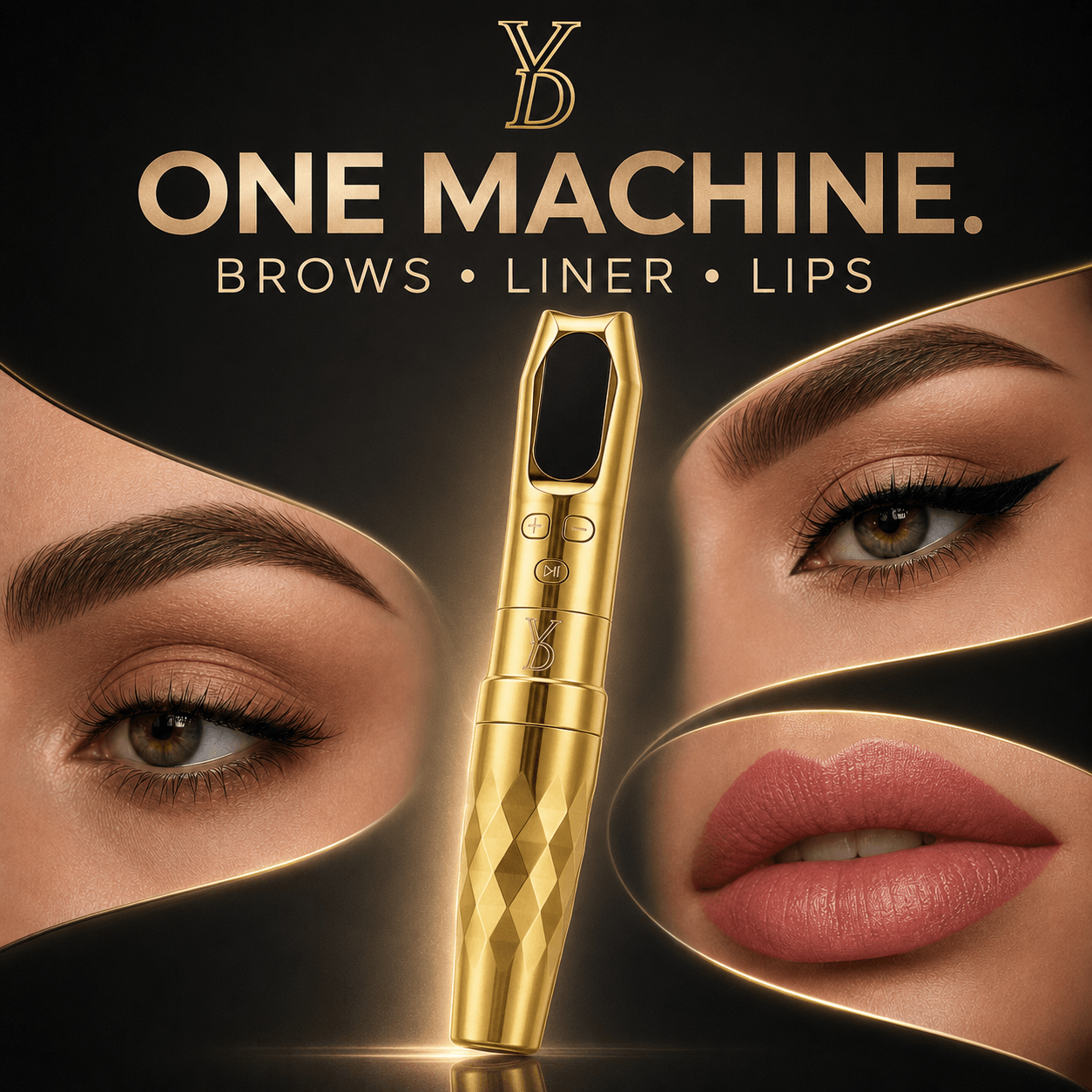 YDPMU DEMO Pro PMU machine for brows, eyeliner and lips