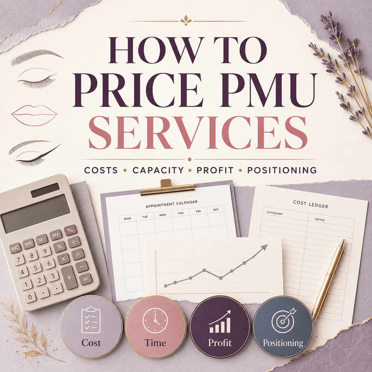 How to Price PMU Services: Costs, Touch-Ups, Profit & Positioning
