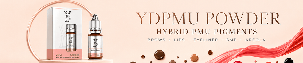 YDPMU POWDER hybrid PMU pigments for brows, lips, eyeliner, SMP and areola