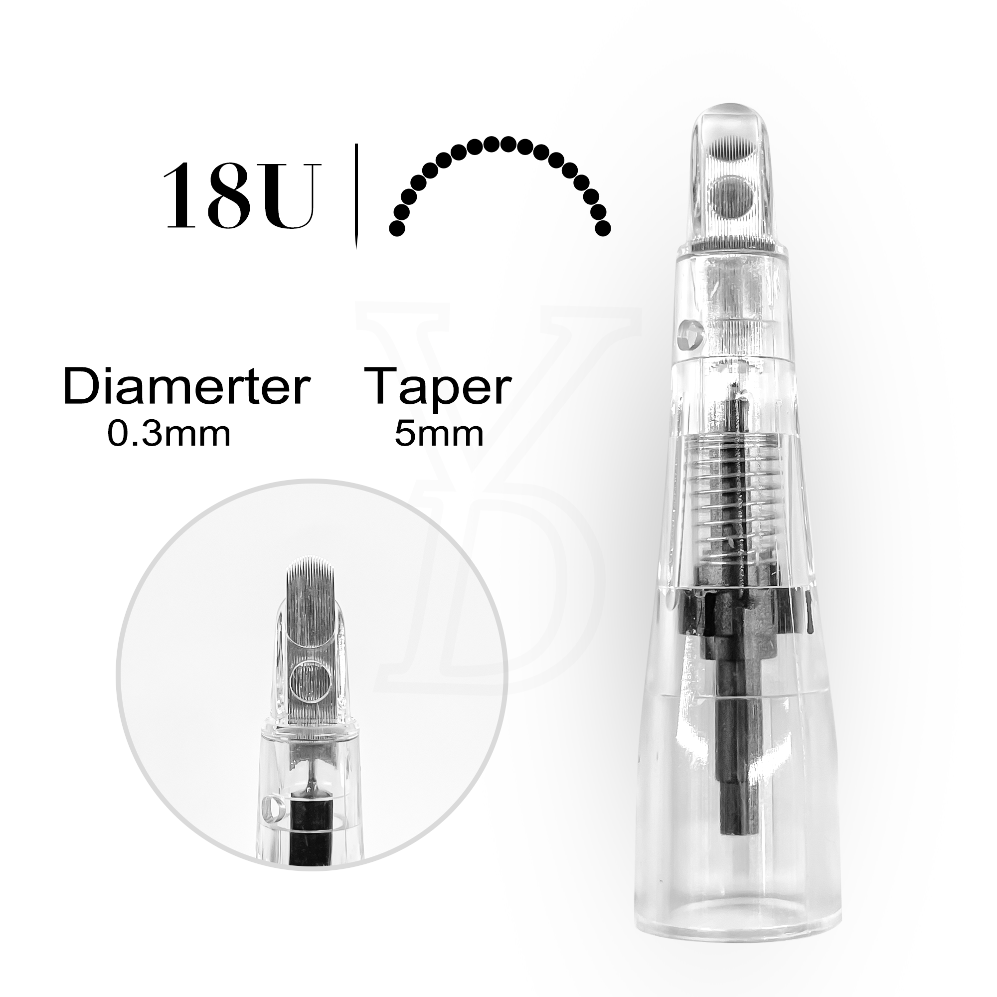 YDPMU Advanced Cartridge Microneedle 10Pcs/Box