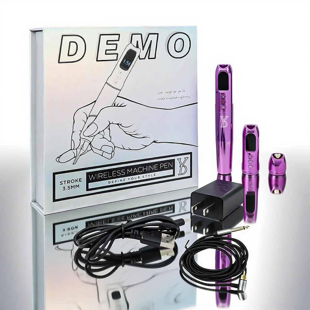 YDPMU Demo Wireless Permanent Makeup Machine with 3.5mm Stroke
