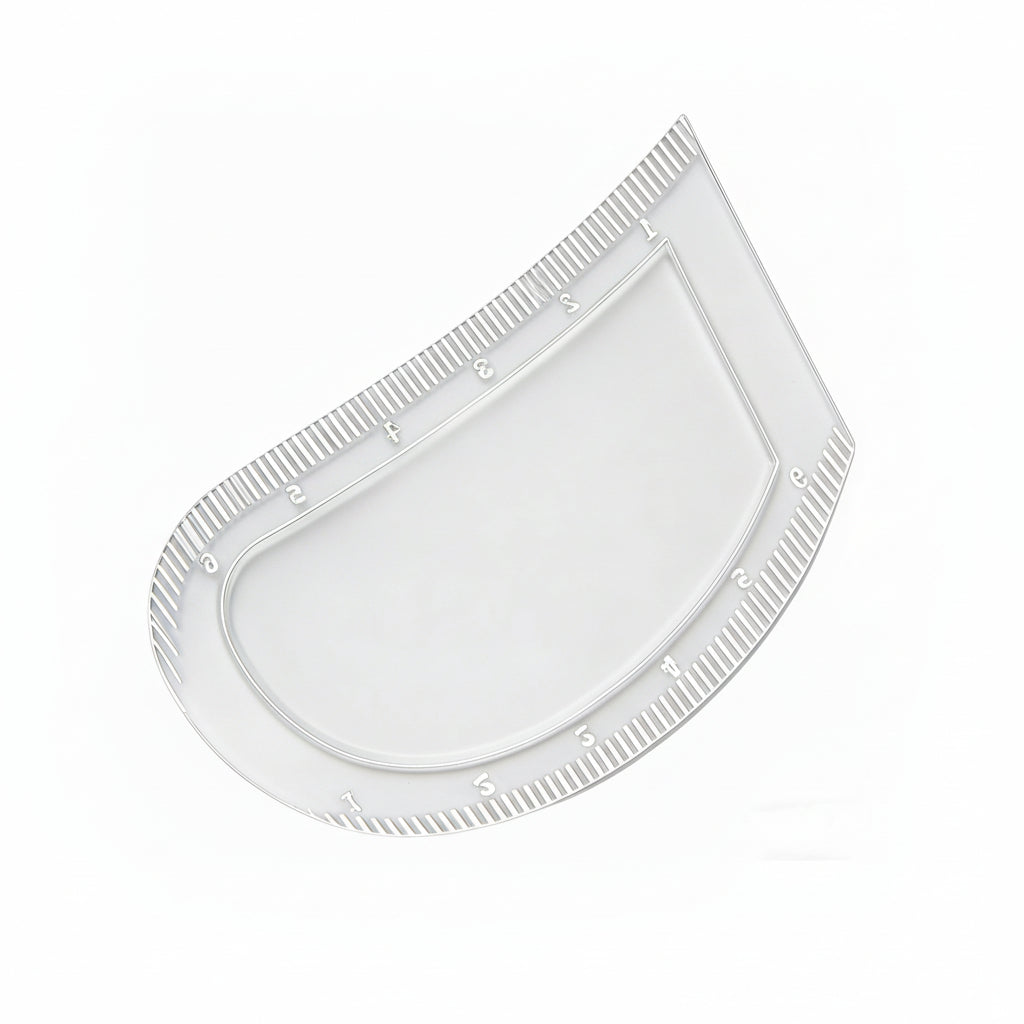 YDPMU 2-in-1 Brow & Lip Measuring Ruler