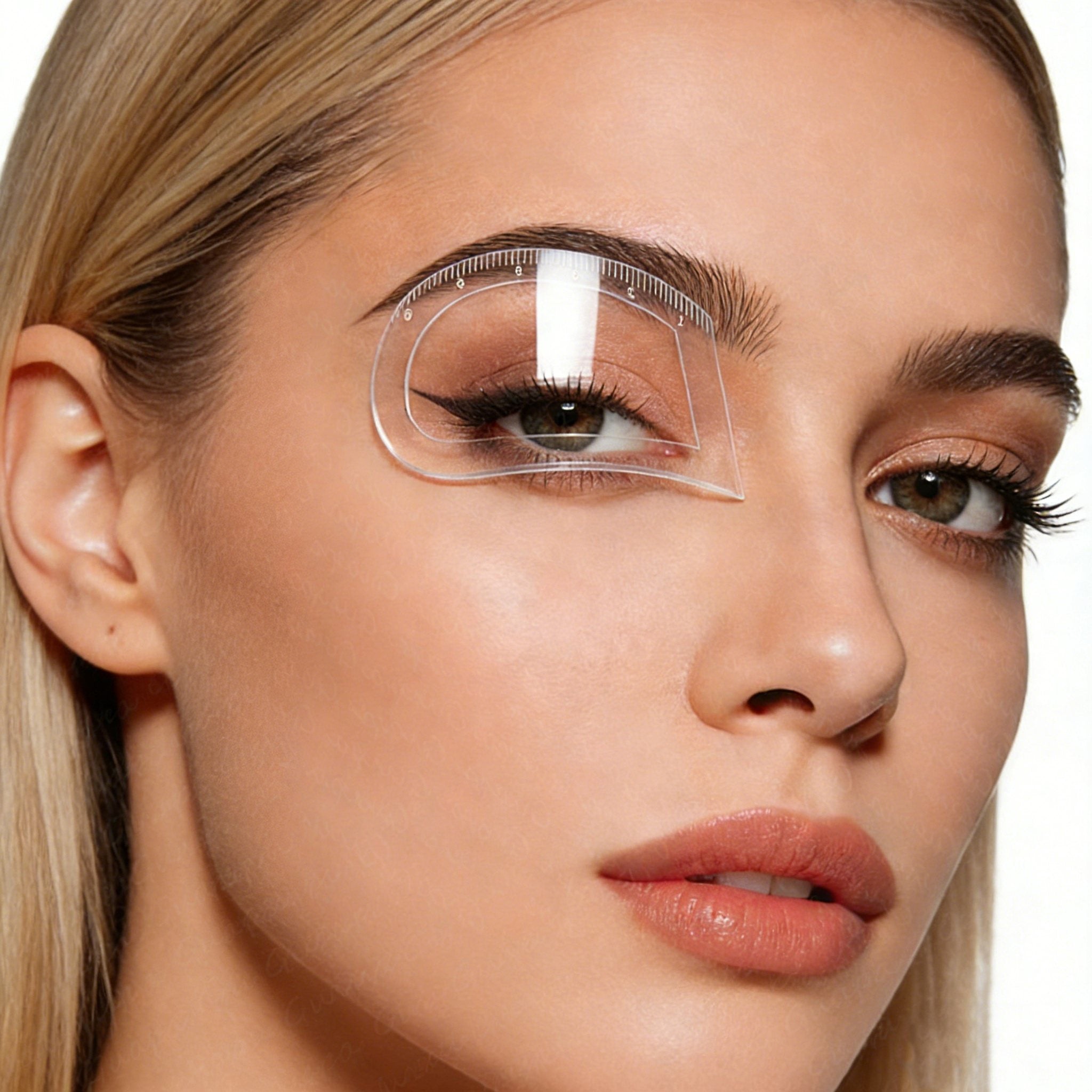 YDPMU 2-in-1 Brow & Lip Measuring Ruler