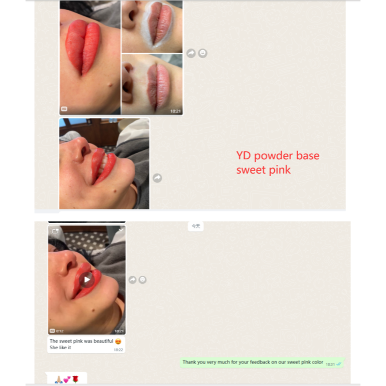 YDPMU POWDER Hybrid Liquid Pigment For Lips - Sweet Pink