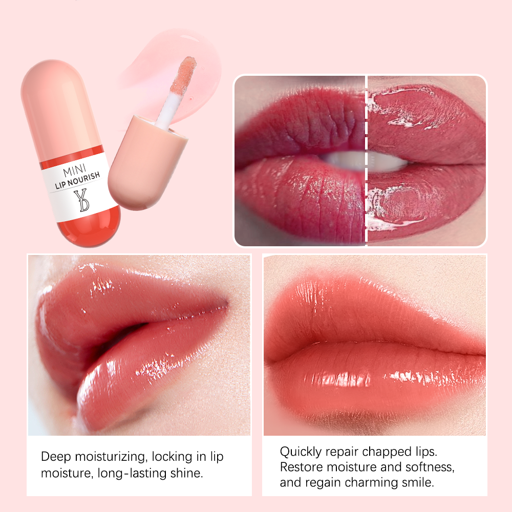 YDPMU Lip Nourish - Premium Lip Tattoo Aftercare Gloss 5ml 10Pcs