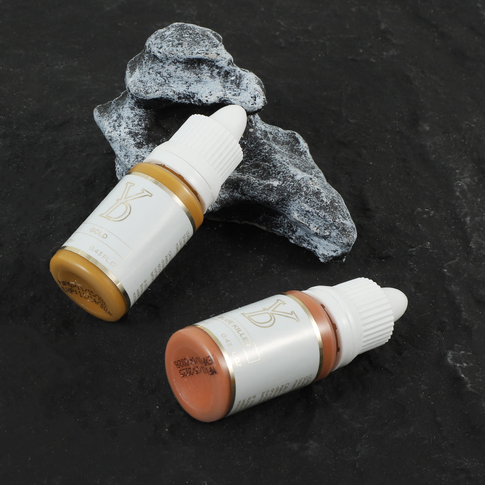 YDPMU Mineral Viscous Cream Pigment — 7 Shades | EU REACH Certified | Inorganic Formula
