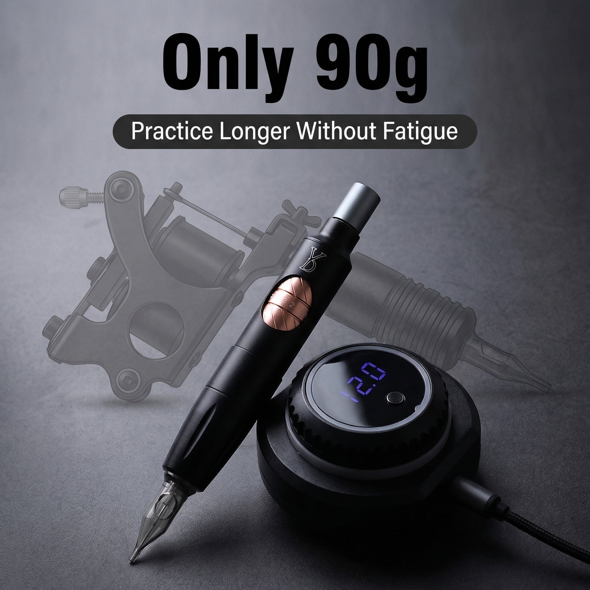 YDPMU Blink 1.0 Magic Pro Permanent Makeup Machine with 2.3-2.7mm Adjustable Stroke
