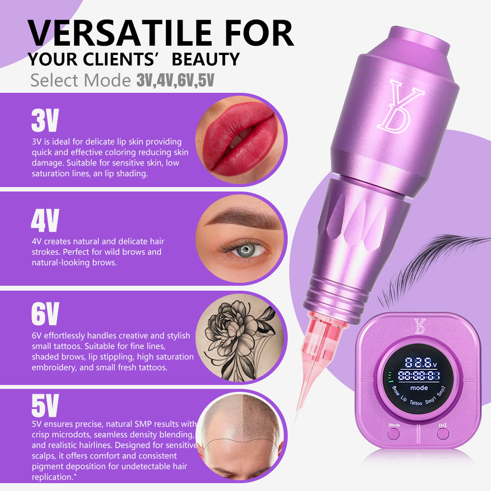 YDPMU Finesse X24 Pro Machine Plus Flowstroke Pen with 14UX Cartridges Kits