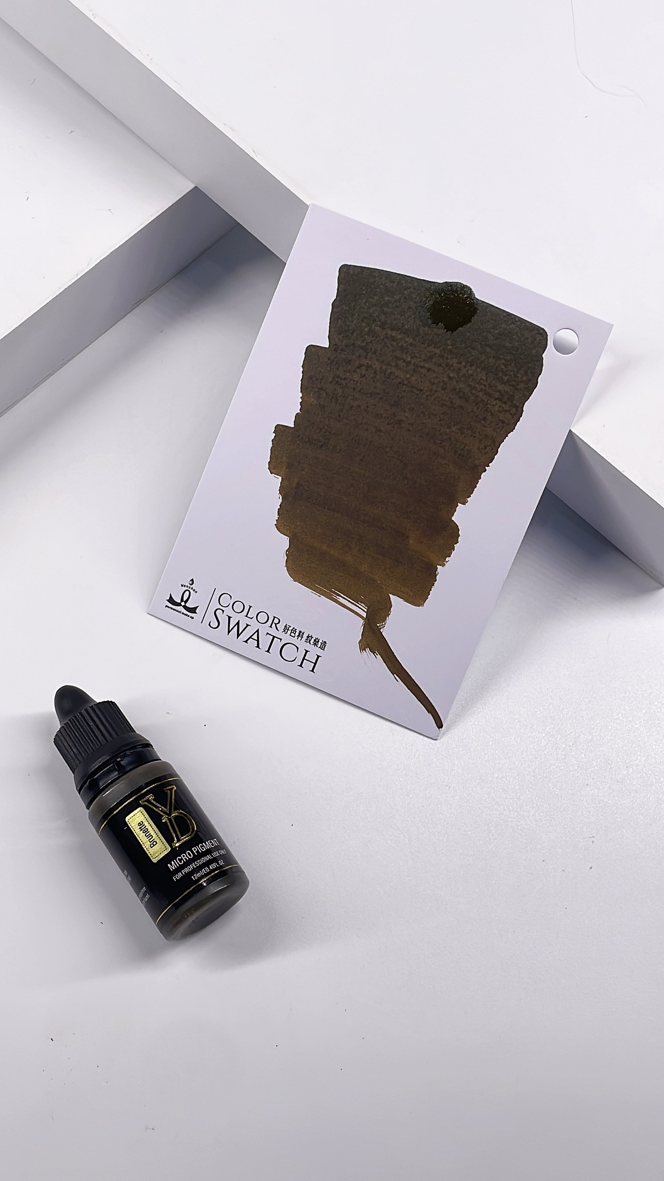 YDPMU NANO Organic Brow Pigment Set - Best for Hairstroke