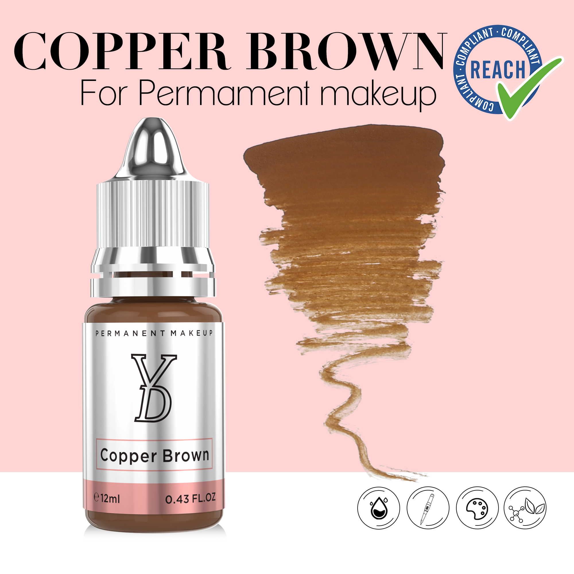 YDPMU Powder Brow Pigment - 11 Shades Available
