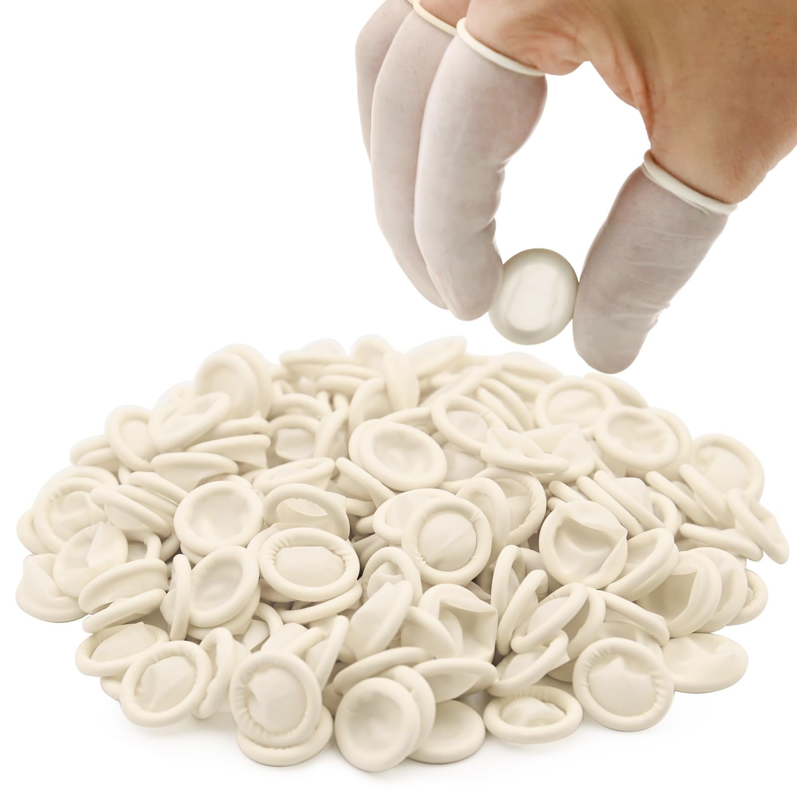 Disposable Personal White Finger Cot for semi permanent makeup tattoo 250g/Bag