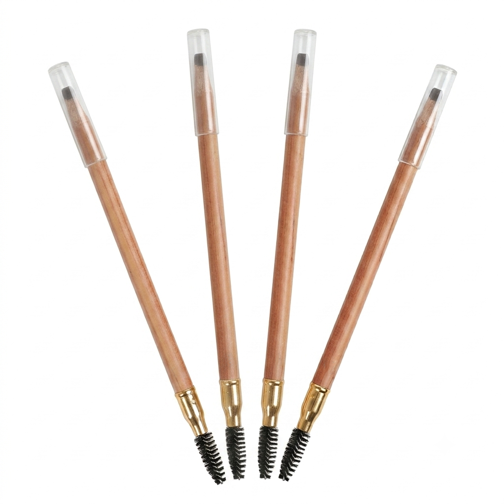 YDPMU CTA080 Eyebrow Waterproof Pencil with spoolie brush - Warm Brown and Cool Brown