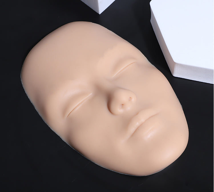 Eyelash Face Practice Model Skin