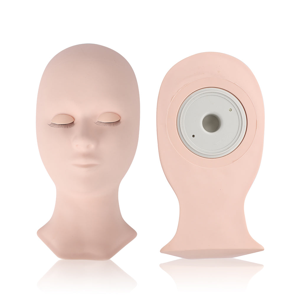 Eyelash Face Model with 3 pairs of eyelashes