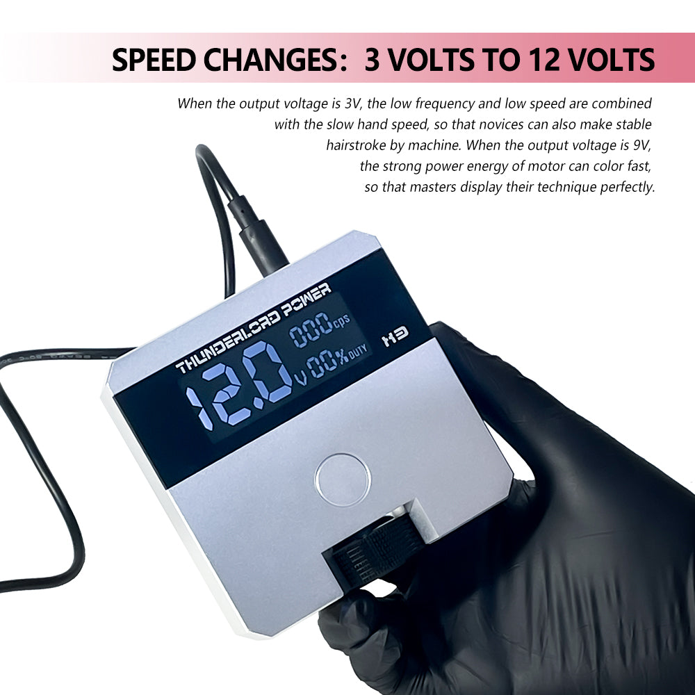 YDPMU Thunder Power Plus Permanent Makeup Machine Panel