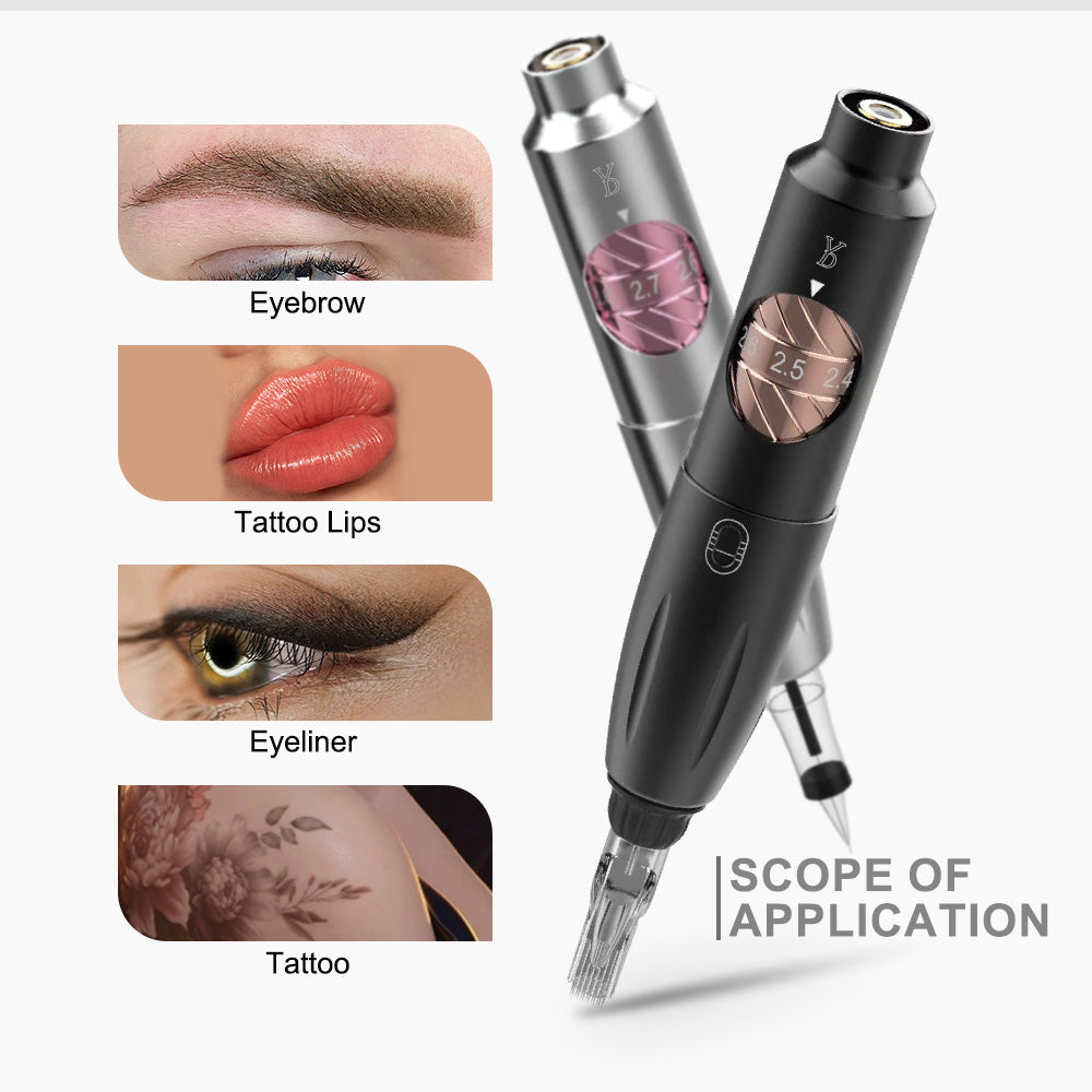 YDPMU BLINK 1.0 Pro Permanent Makeup Machine Pen with 2.3-2.7mm Adjustable Stroke