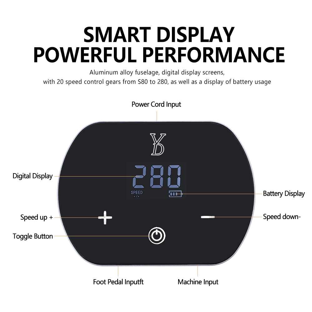 YDPMU Flowstroke Permanent Makeup Machine Kits Best Selling Experience Kits