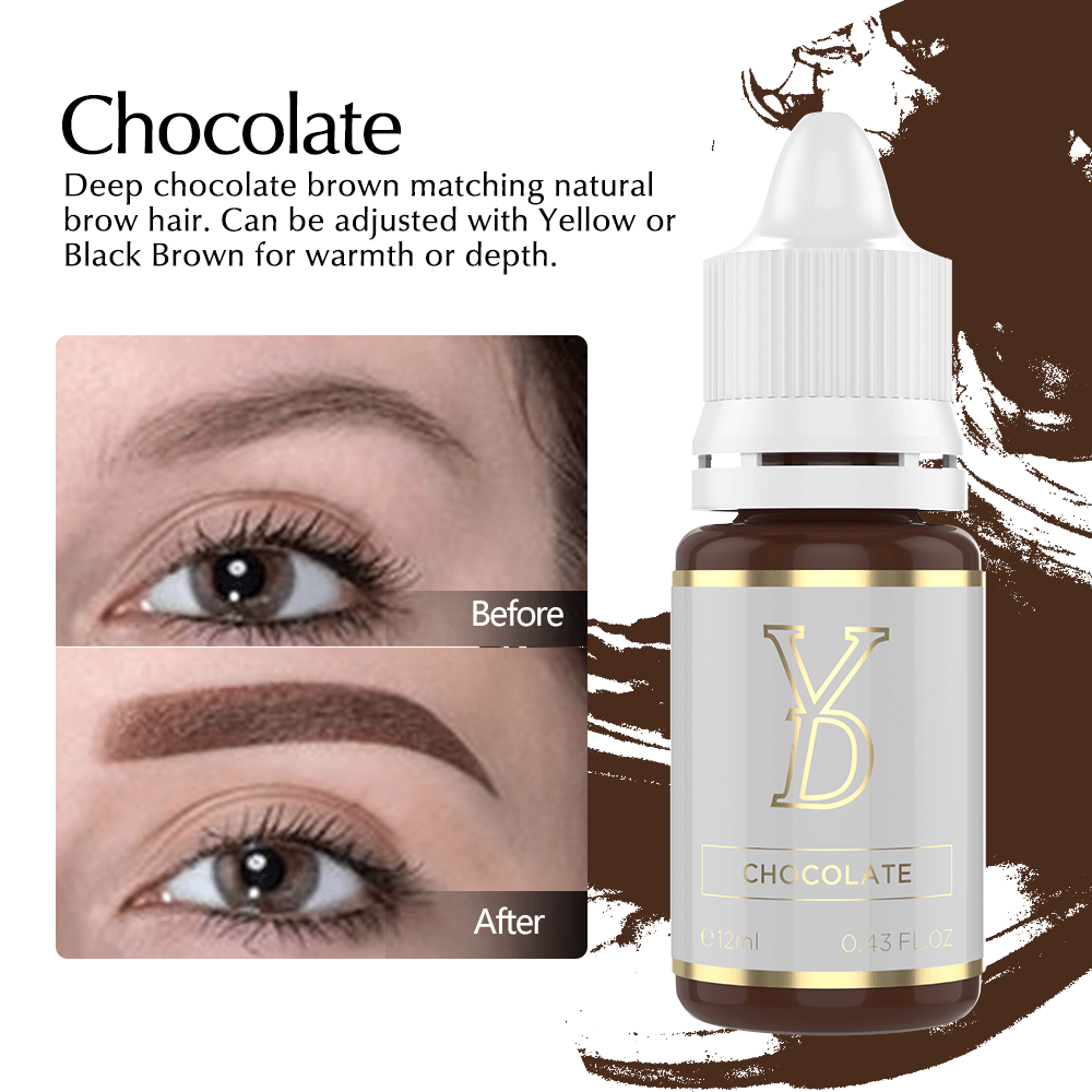 YDPMU Mineral Viscous Cream Pigment — 7 Shades | EU REACH Certified | Inorganic Formula