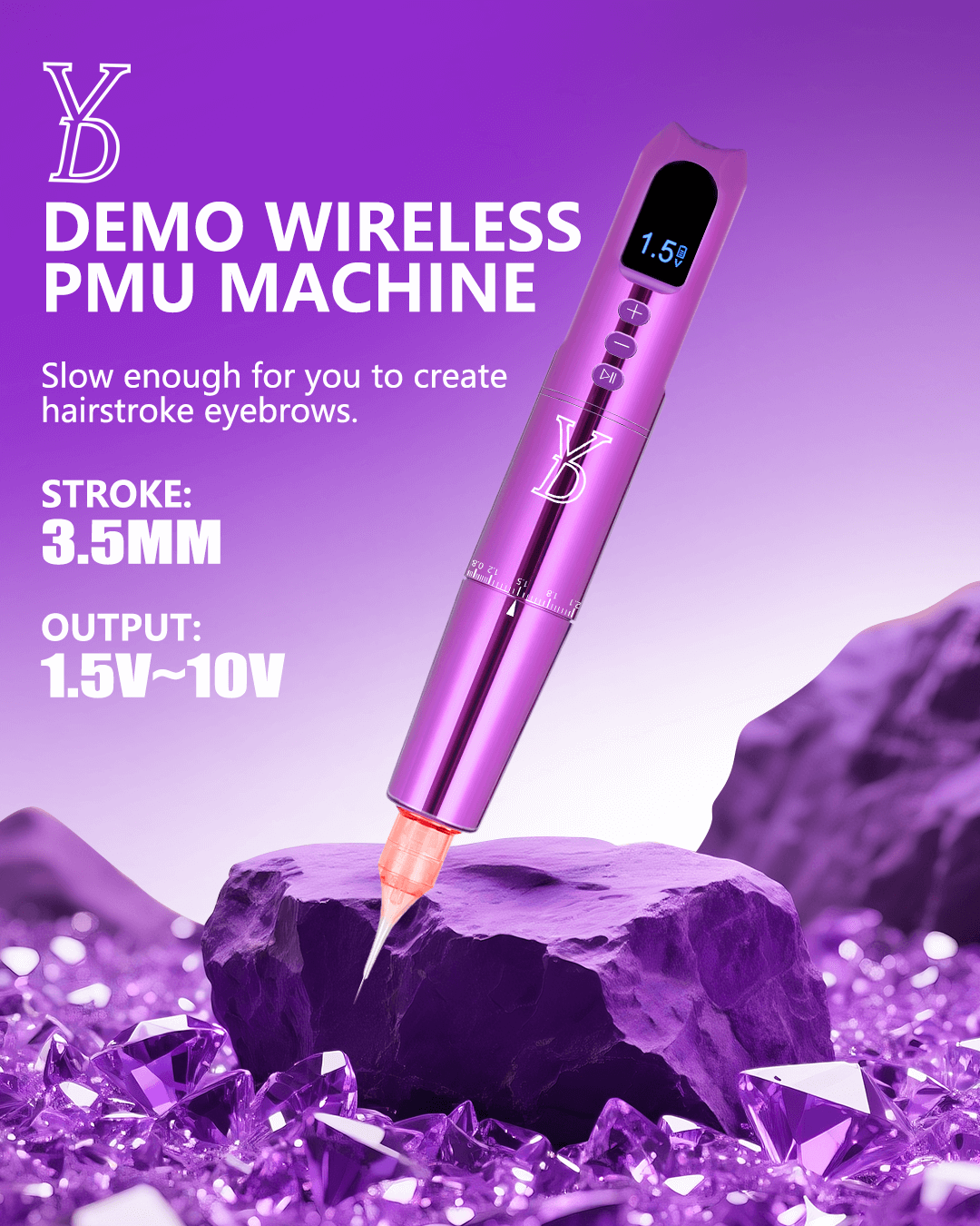 Demo Wireless PMU Machine with 3.5mm Stroke