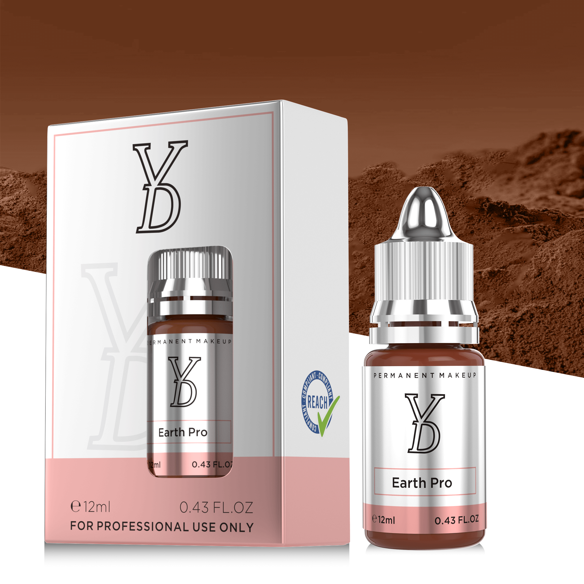 YDPMU POWDER Hybrid Liquid Pigment For Areola - Earth Pro