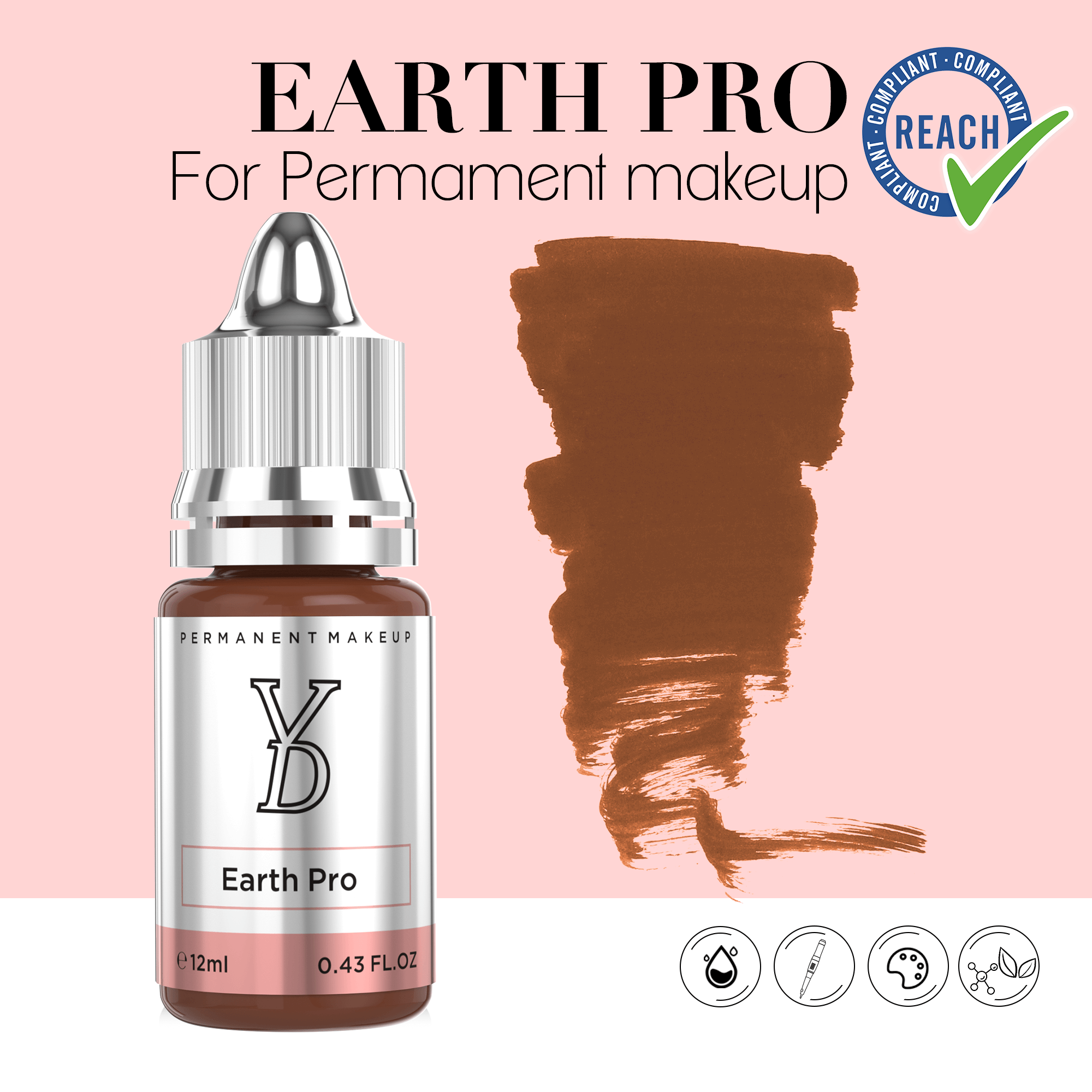YDPMU Powder Areola Pigment - Earth Pro