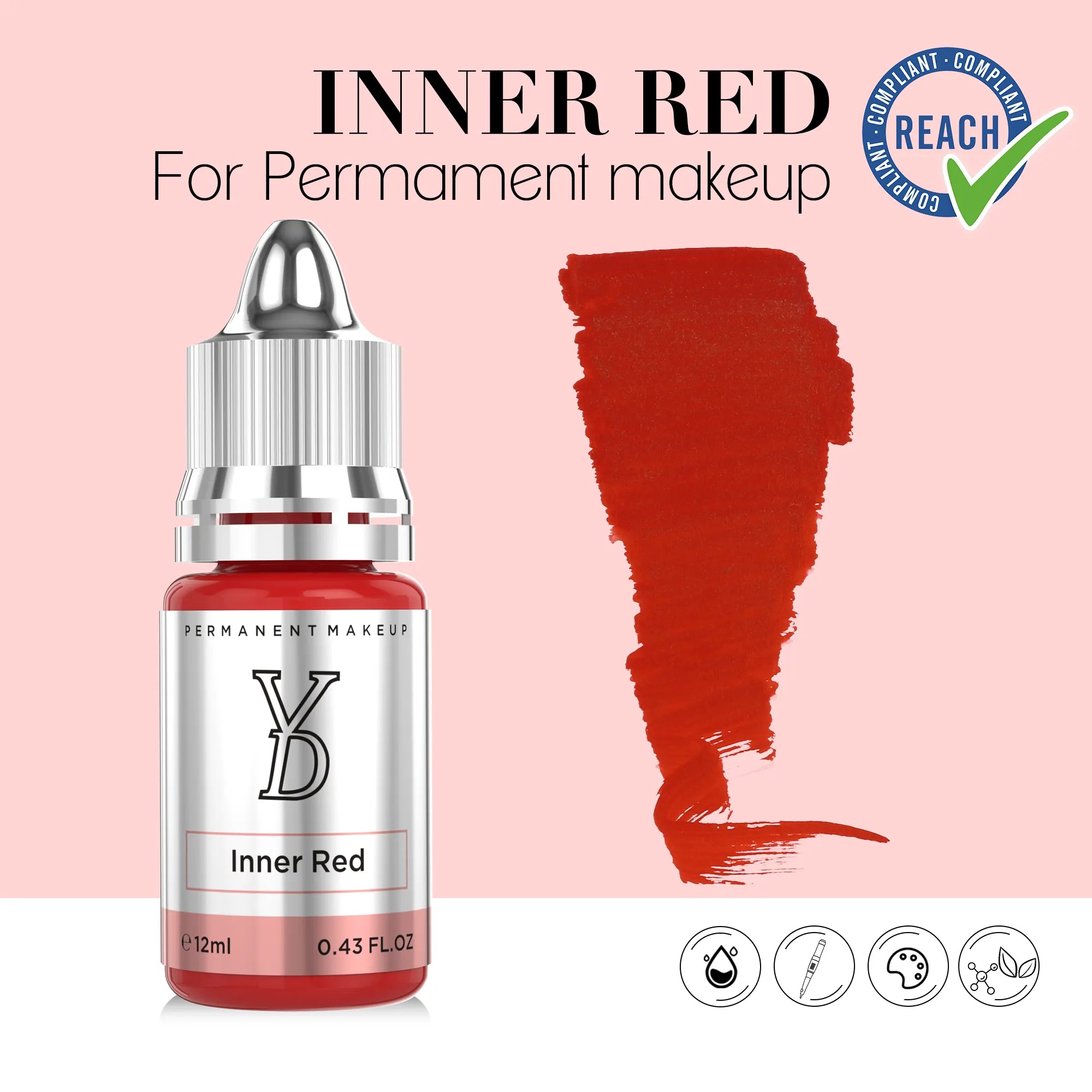 YDPMU Powder Hybrid Pigment — Complete PMU System | 34 Shades | EU REACH Certified
