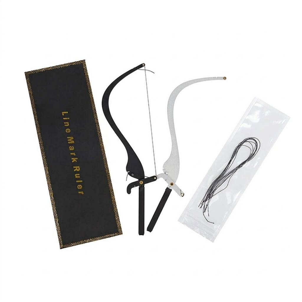 Line Mark Arrow Ruler With extra 10pcs string