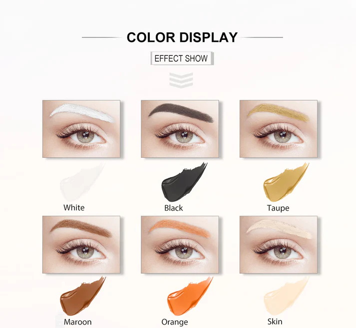 Lushcolor Microblading Pigment - Cream Formula for Brows & Lips