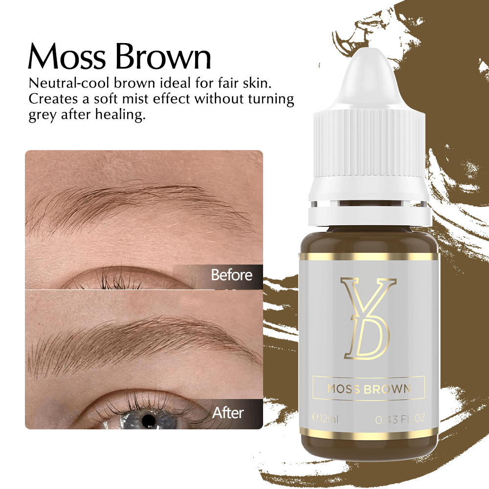YDPMU Mineral Viscous Cream Pigment — 7 Shades | EU REACH Certified | Inorganic Formula