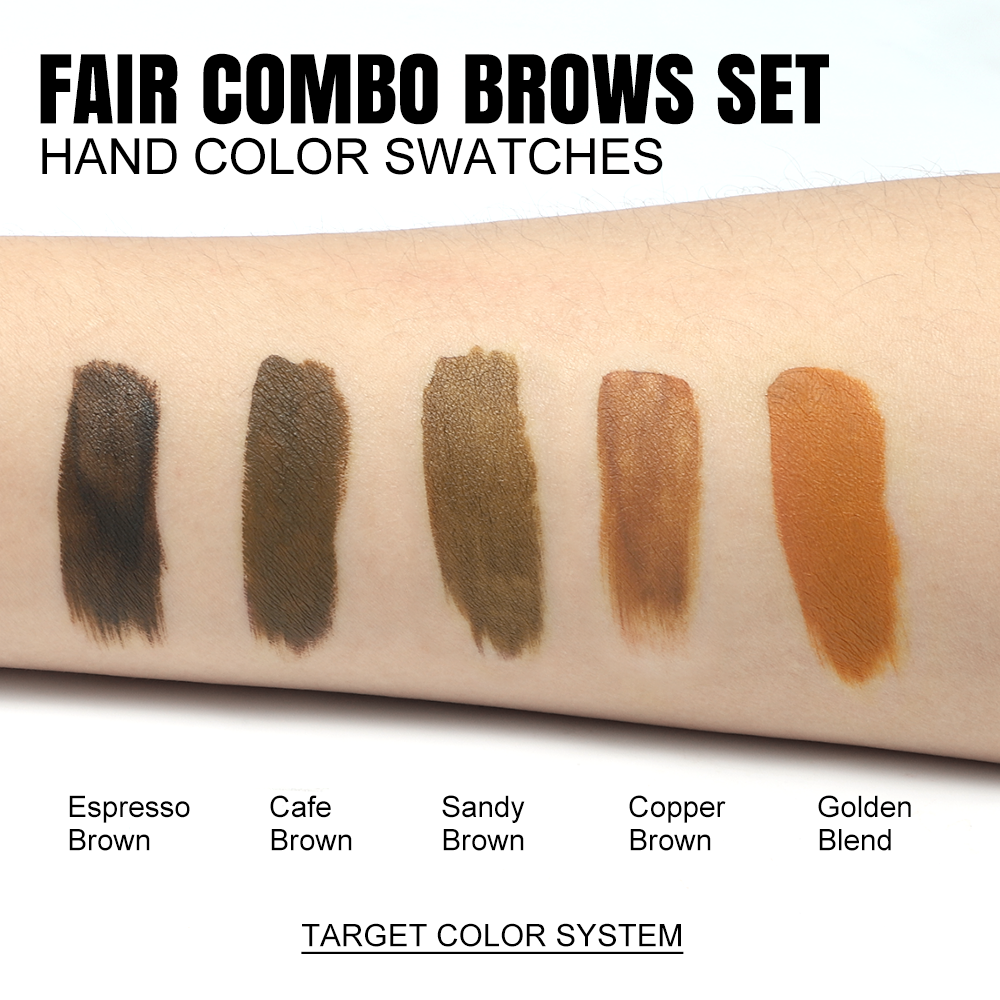 YDPMU Powder Brow Pigment - Golden Blend
