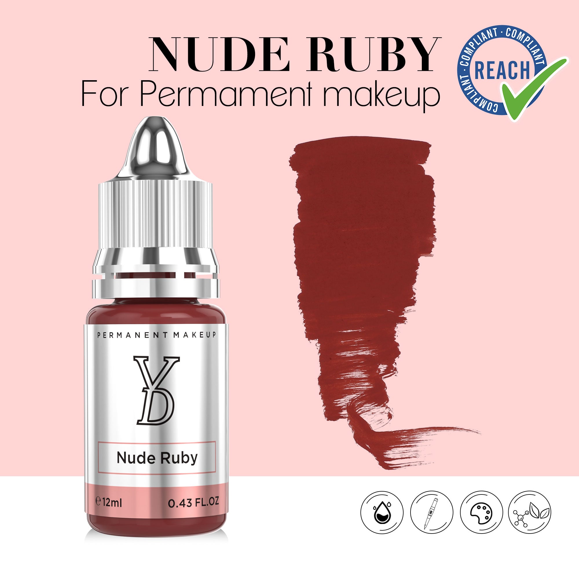 YDPMU Powder Hybrid Pigment - Nude Ruby (Lips & Areola)