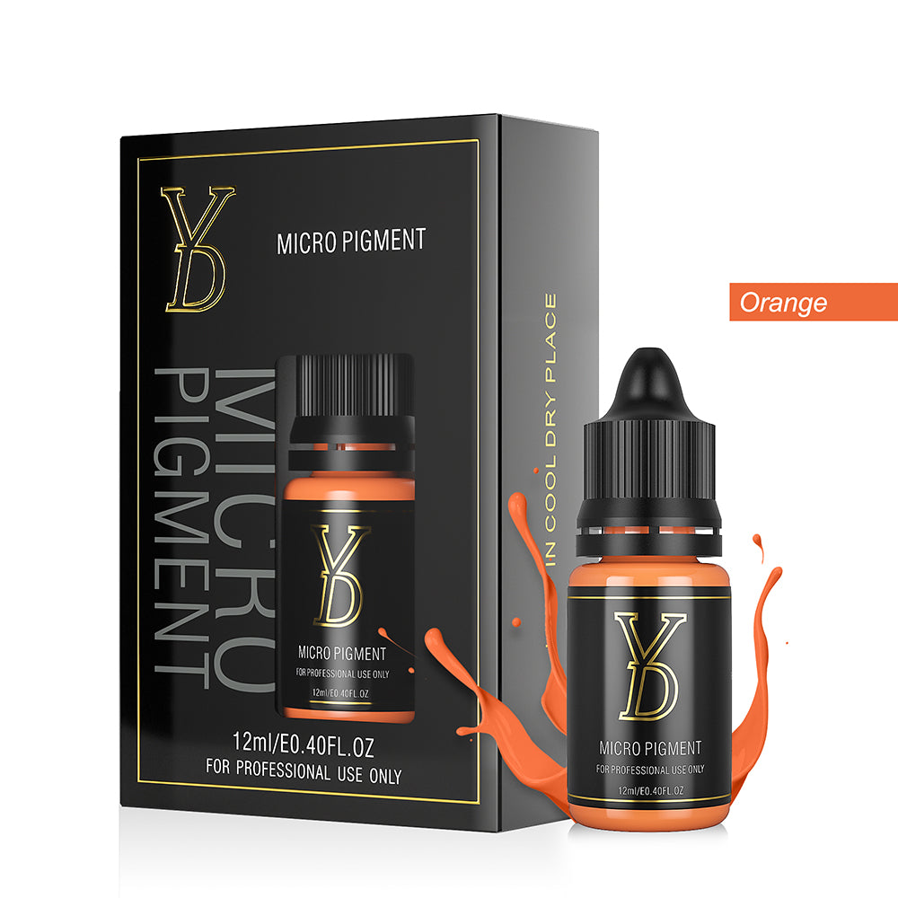 Orange - YDPMU Nano Organic Liquid Pigment for Lips | Ship from USA Warehouse(Only ship to American address)
