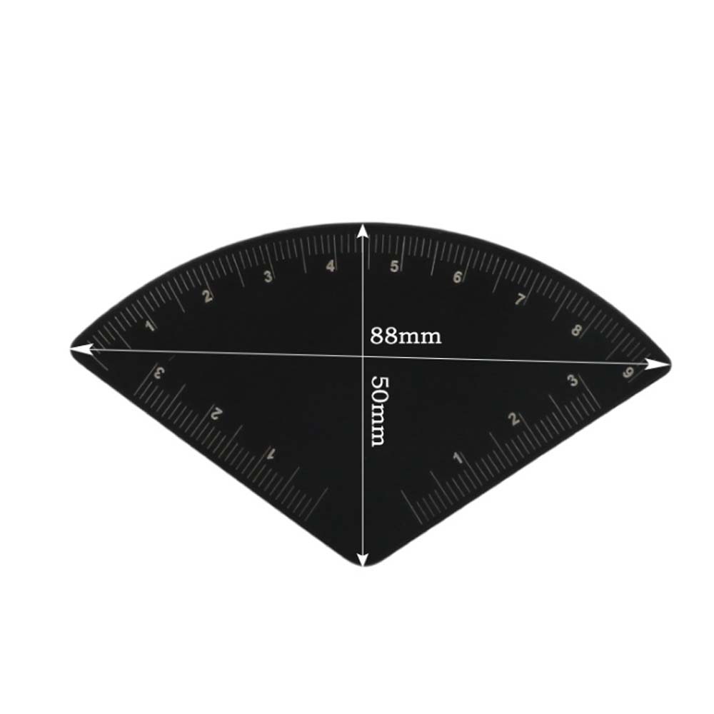 One-minute Eyebrow Mapping Ruler Tool