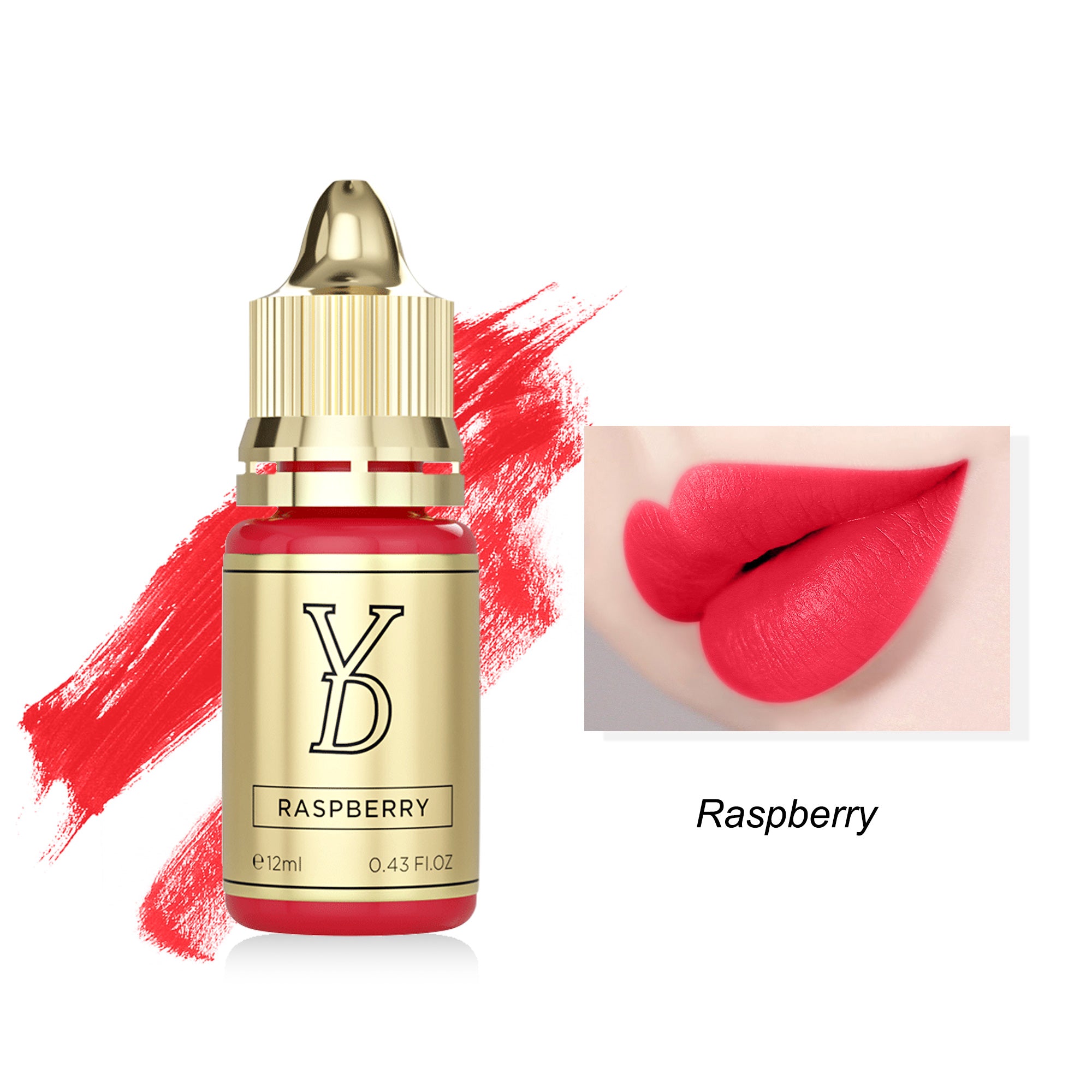 Raspberry - YDPMU Neo Organic Liquid Pigment For Lips | Ship from USA Warehouse(Only ship to American address)