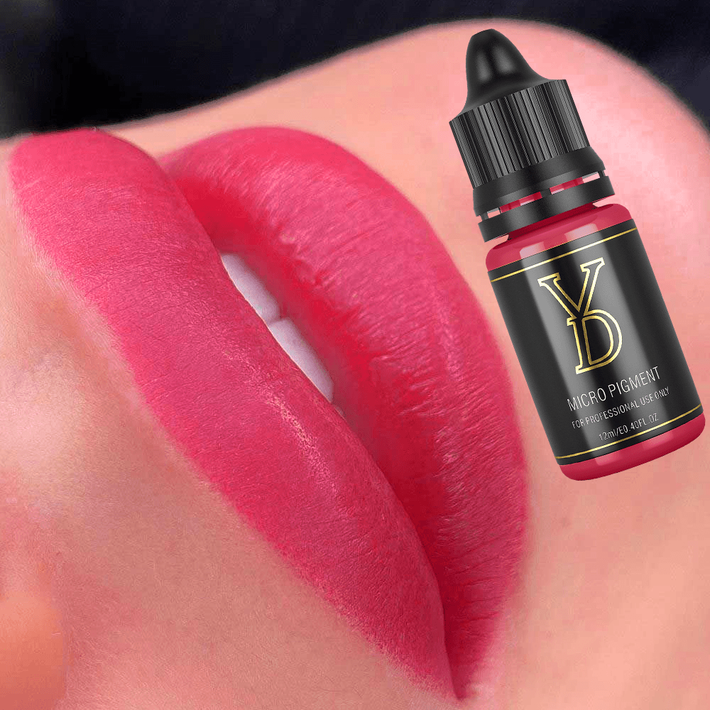 YDPMU NANO Organic Liquid Pigment for Lips - Rose Red
