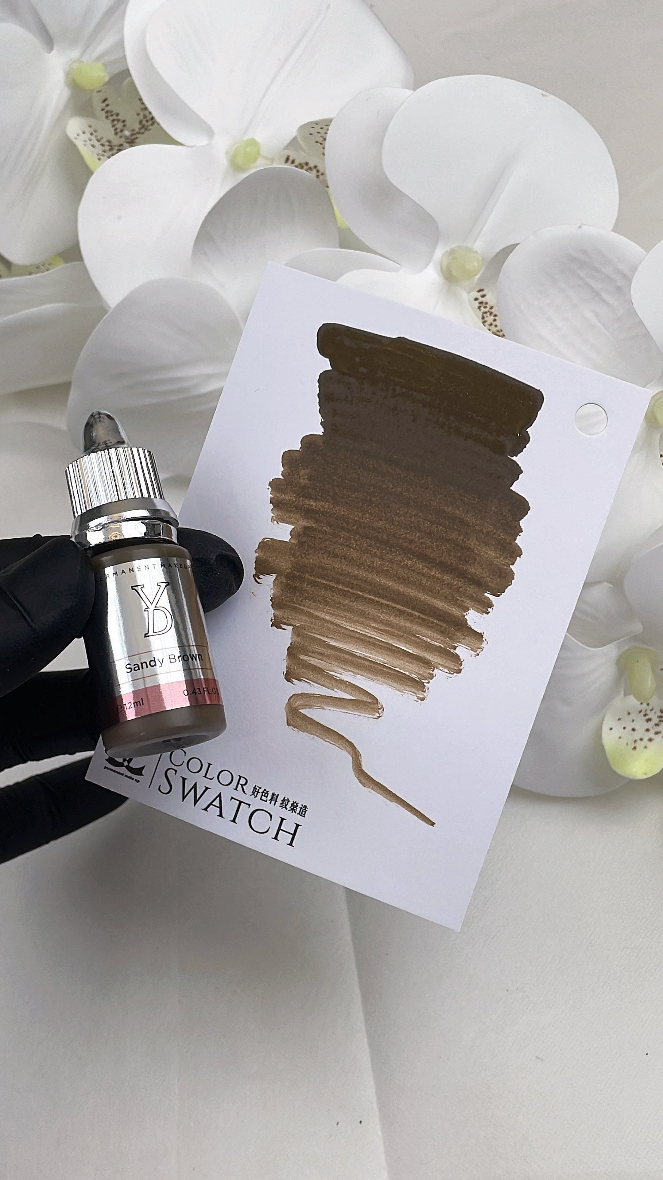 YDPMU Powder Hairstroke Brow Pigment Set