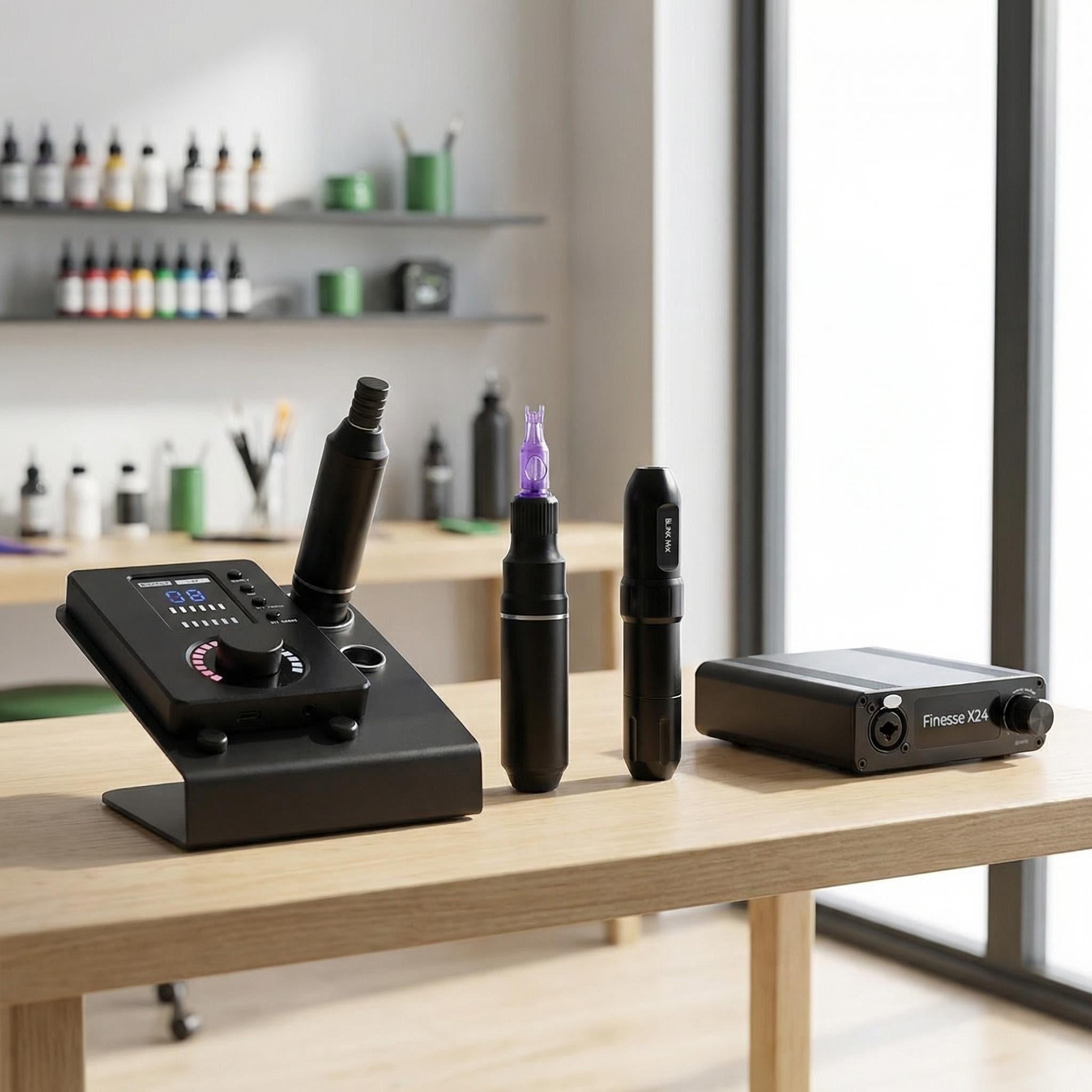 YDPMU ScalpX Micropigmentation Machine Pro Permanent Makeup Machine with 3.5mm Stroke Pen