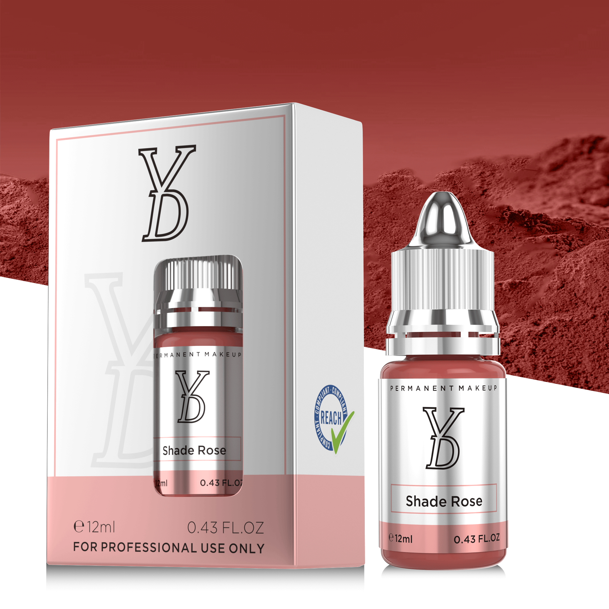 YDPMU POWDER Hybrid Liquid Pigment For Areola - Shade Rose