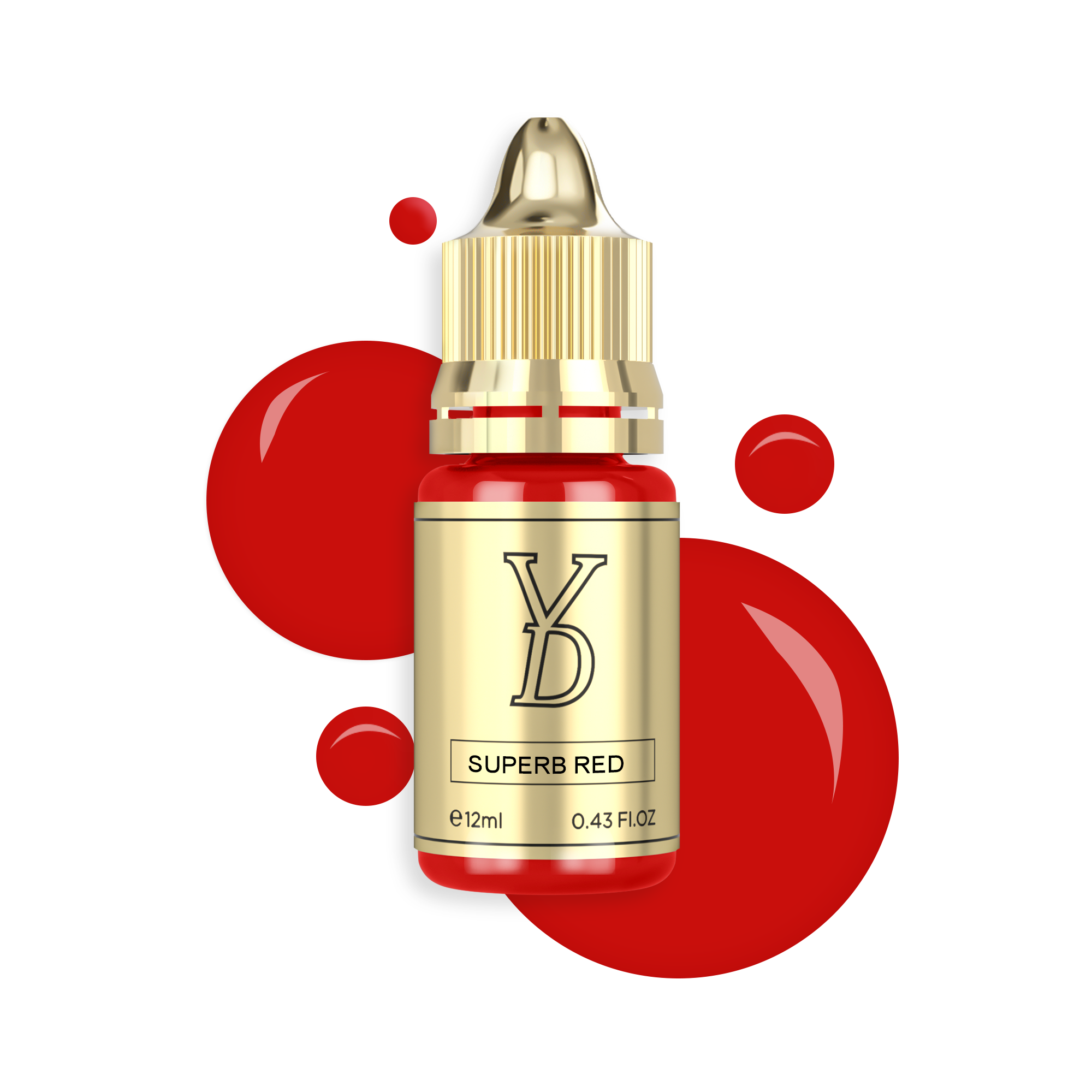YDPMU NEO Organic Lip Pigment - Superb Red