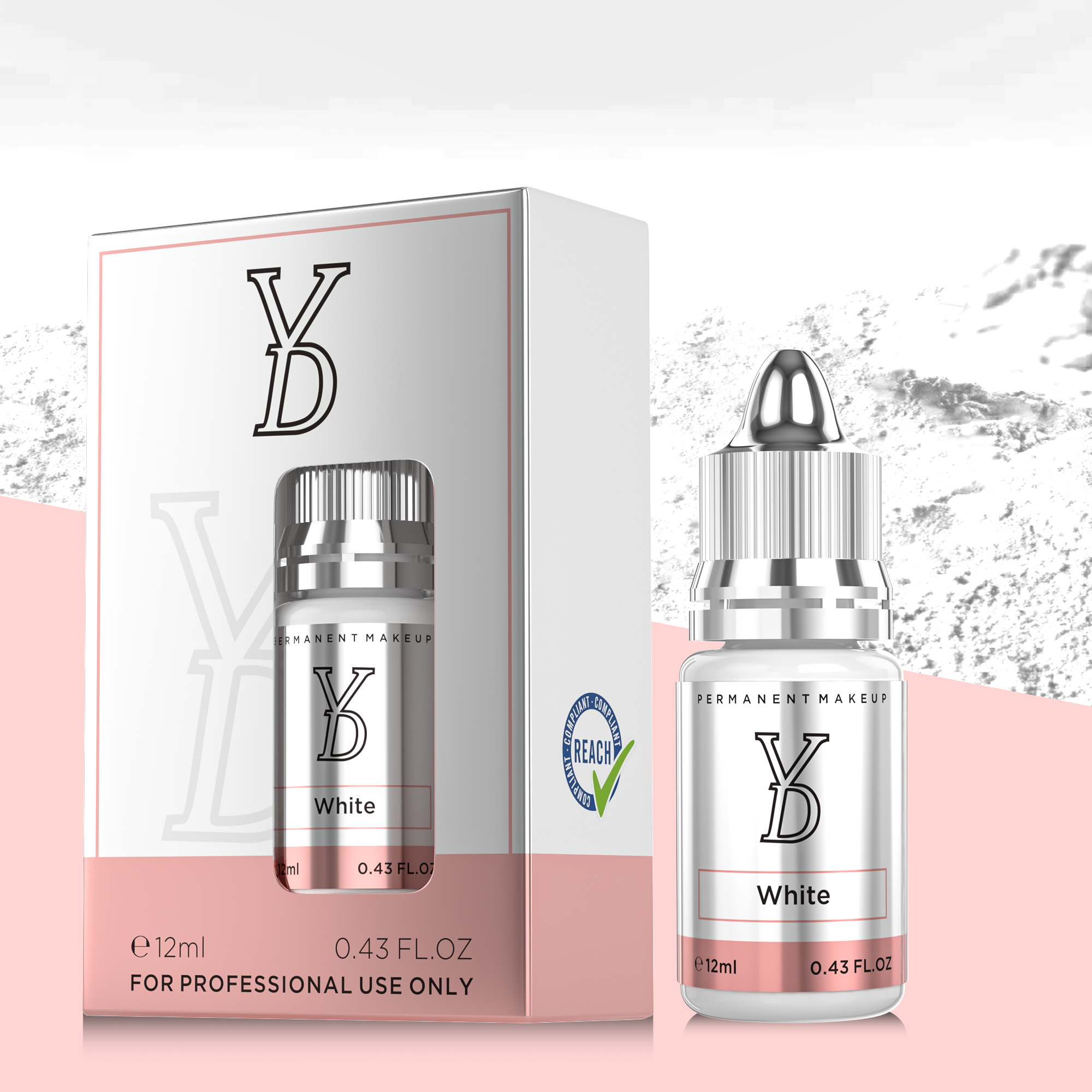 YDPMU POWDER Hybrid Liquid Pigment For Lips - White