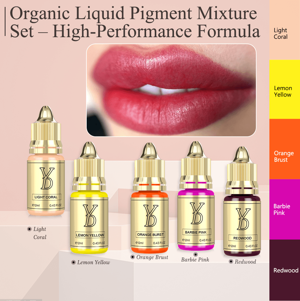 YDPMU NEO Organic Liquid Pigment Mixture Set
