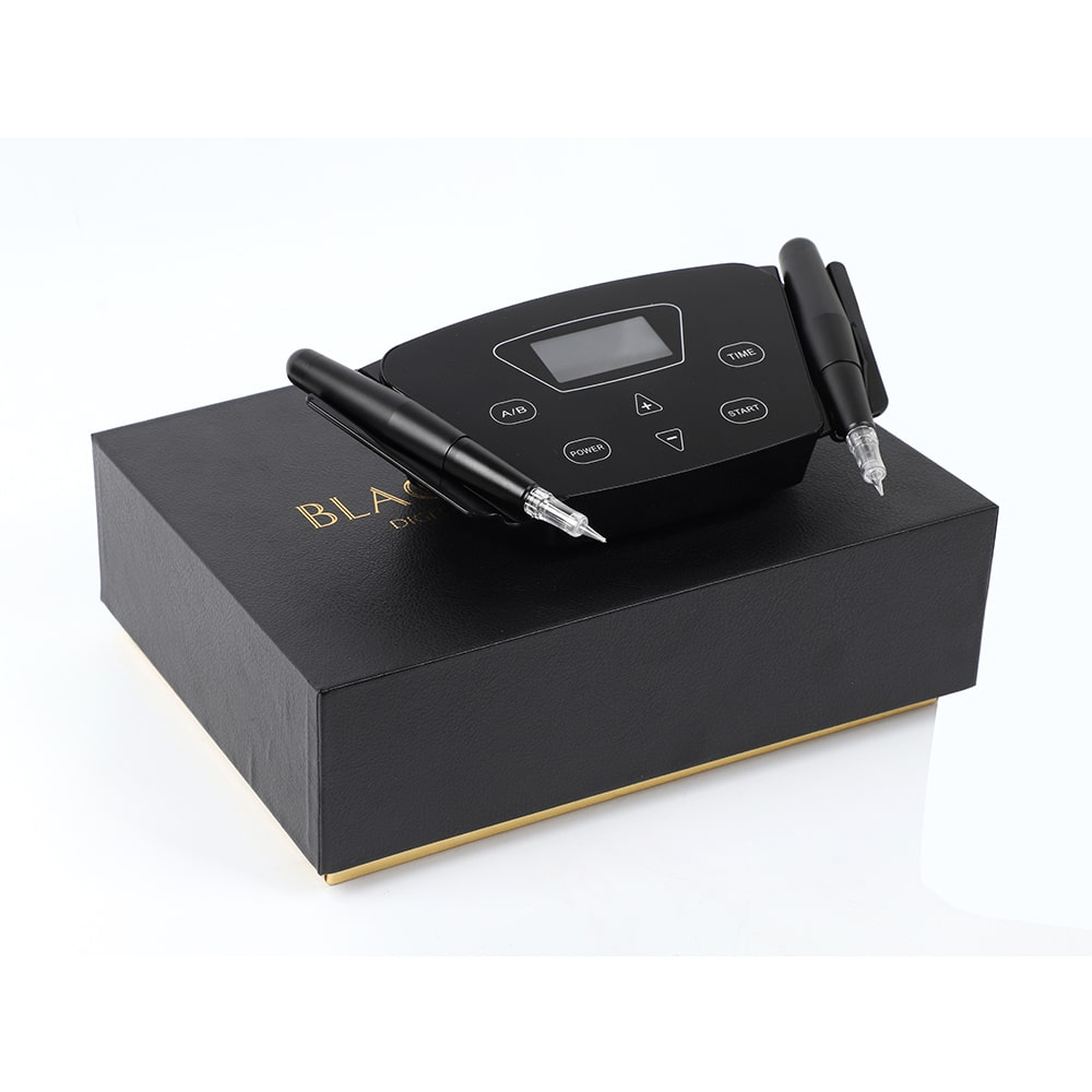 YDPMU Black Pearl 3.0 Permanent Makeup Machine with 2 Pens
