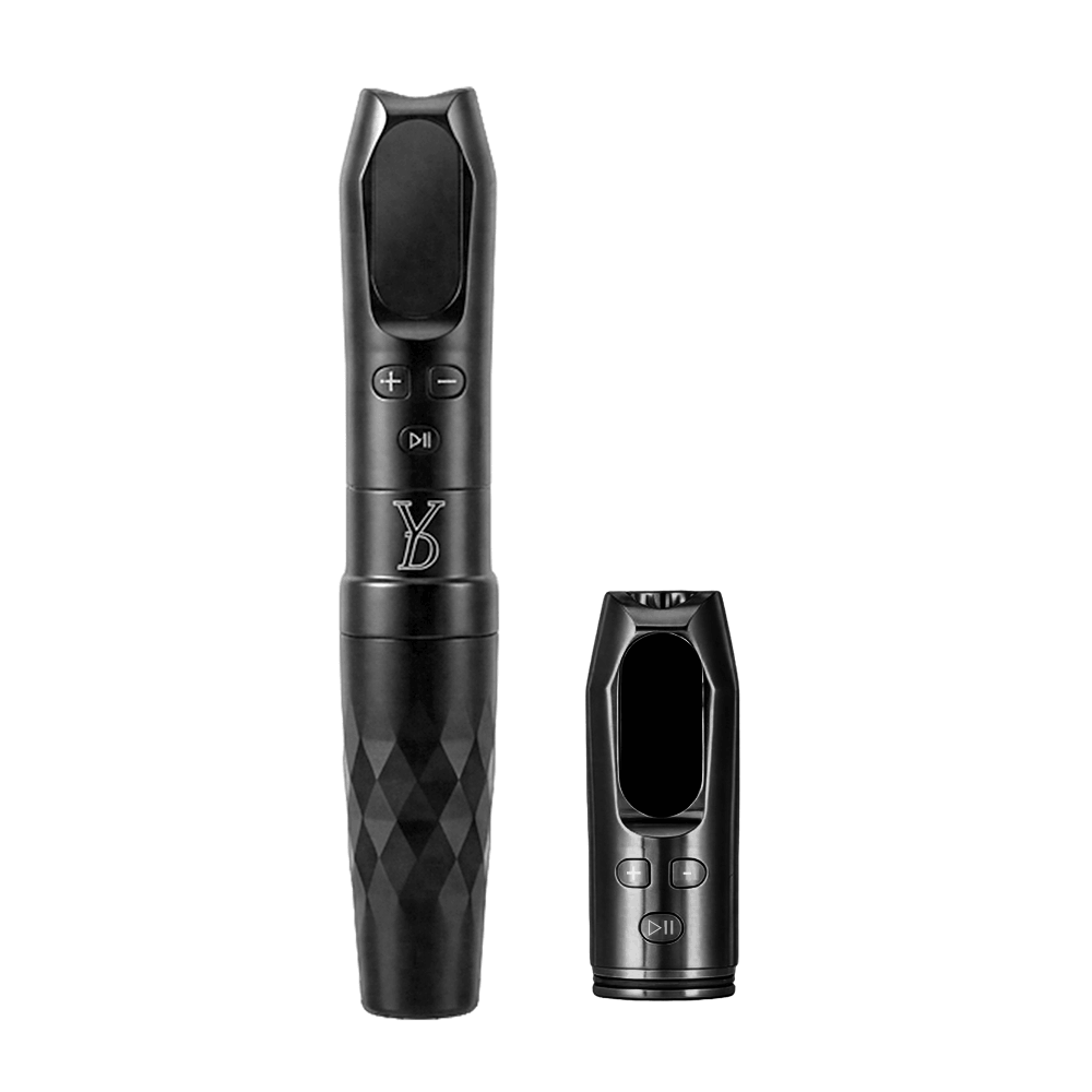 YDPMU DEMO Pro Wireless Permanent Makeup Machine with 2.5-3.5mm Adjustable Stroke