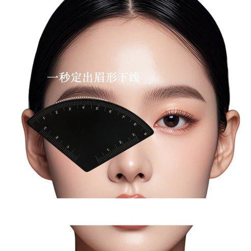 One-minute Eyebrow Mapping Ruler Tool