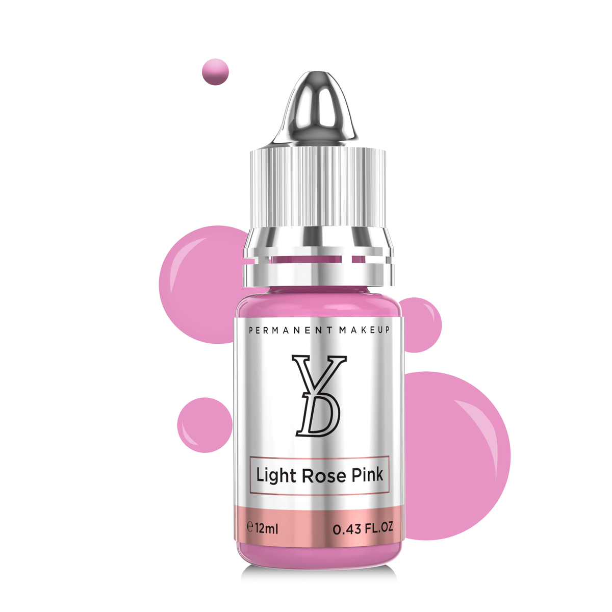 YDPMU POWDER Hybrid Light Rose Pink 12ml cool light-rose liquid lip pigment