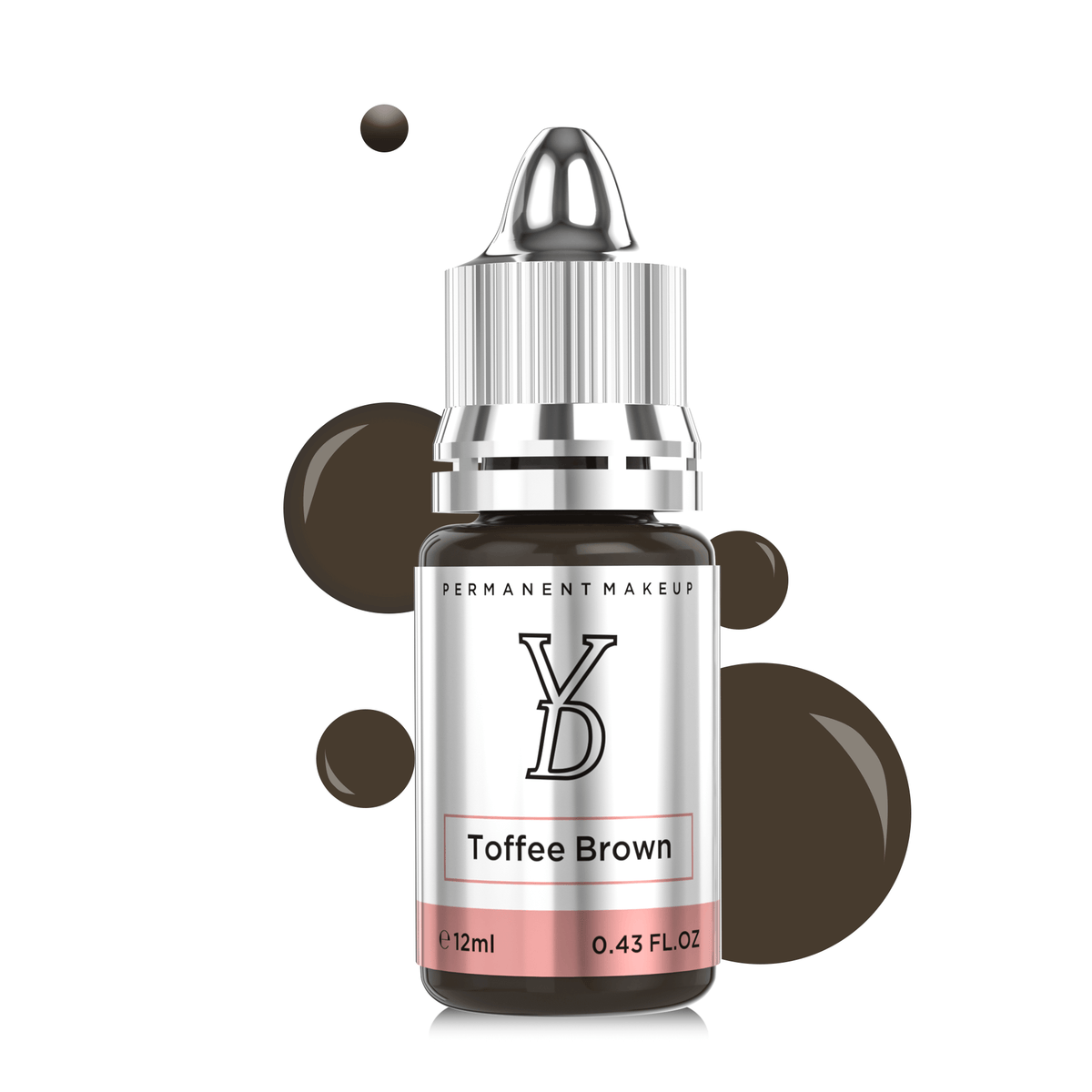 YDPMU POWDER Toffee Brown 12ml liquid hybrid brow pigment