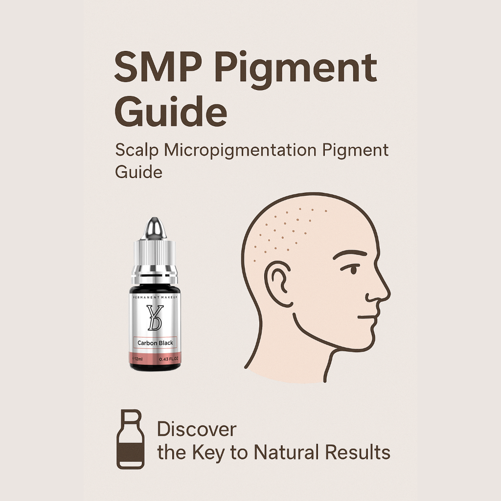 Guide to choosing the right pigment for scalp micropigmentation sessions including color matching and formula selection
