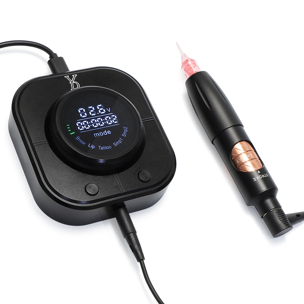 YDPMU Blink 1.0 Plus X24 Permanent Makeup Machine with 2.3-2.7mm Adjustable Stroke