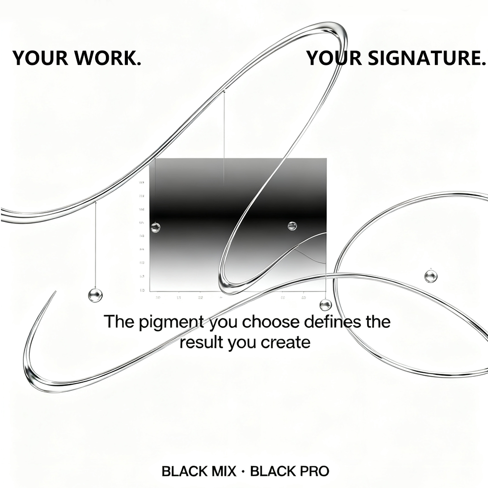 YDPMU Professional SMP Pigments 15ml — 7 Formulas | CI77266 Carbon Black | Scalp Micropigmentation