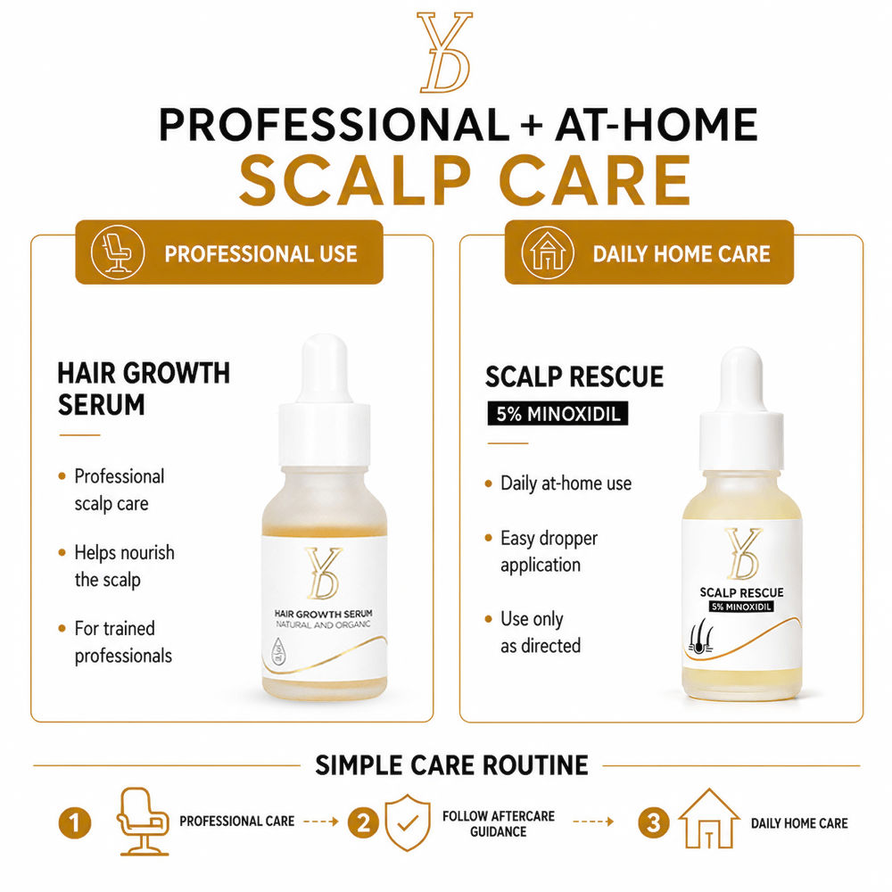 YD Scalp Rescue 5% Minoxidil Formula Benefits